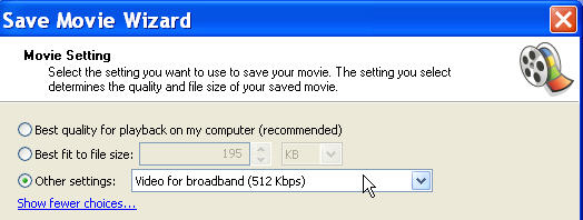 For EVPs you are safe to use an even smaller file format.